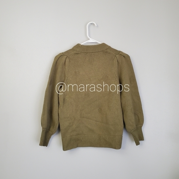 Madewell Dotted Eaton Puff sweater - Picture 6 of 7